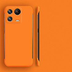 Coque Plastique Rigide Etui Housse Mat YK4 pour Xiaomi Mi 13 Pro 5G Orange