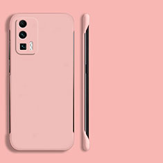 Coque Plastique Rigide Etui Housse Mat YK4 pour Xiaomi Poco F5 Pro 5G Rose