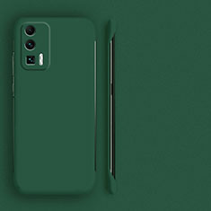 Coque Plastique Rigide Etui Housse Mat YK4 pour Xiaomi Poco F5 Pro 5G Vert