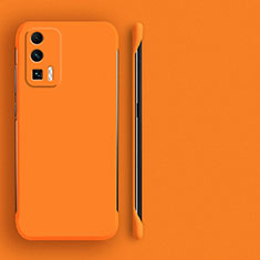 Coque Plastique Rigide Etui Housse Mat YK4 pour Xiaomi Redmi K60 Pro 5G Orange