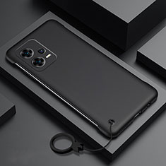 Coque Plastique Rigide Etui Housse Mat YK4 pour Xiaomi Redmi Note 12 Explorer Noir