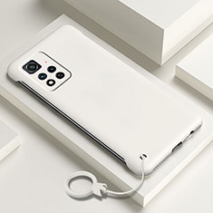 Coque Plastique Rigide Etui Housse Mat YK5 pour Xiaomi Poco X4 NFC Blanc