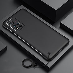 Coque Plastique Rigide Etui Housse Mat YK5 pour Xiaomi Poco X4 NFC Noir