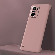 Coque Plastique Rigide Etui Housse Mat YK5 pour Xiaomi Redmi K40 Pro 5G Or Rose