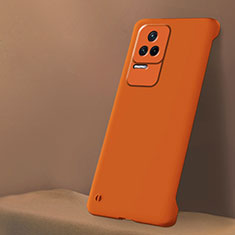 Coque Plastique Rigide Etui Housse Mat YK5 pour Xiaomi Redmi K40S 5G Orange