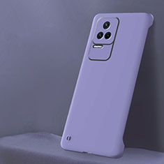 Coque Plastique Rigide Etui Housse Mat YK5 pour Xiaomi Redmi K50 5G Violet Clair