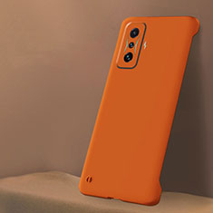 Coque Plastique Rigide Etui Housse Mat YK5 pour Xiaomi Redmi K50 Gaming AMG F1 5G Orange