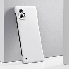 Coque Plastique Rigide Etui Housse Mat YK5 pour Xiaomi Redmi K50i 5G Blanc