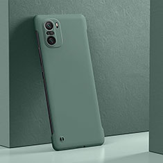 Coque Plastique Rigide Etui Housse Mat YK6 pour Xiaomi Mi 11i 5G Vert