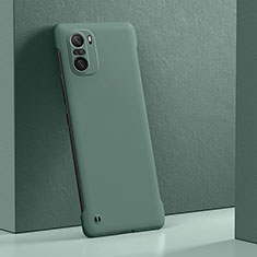 Coque Plastique Rigide Etui Housse Mat YK6 pour Xiaomi Poco F3 5G Vert