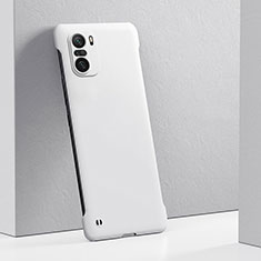 Coque Plastique Rigide Etui Housse Mat YK6 pour Xiaomi Redmi K40 Pro 5G Blanc