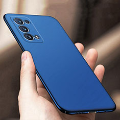 Coque Plastique Rigide Etui Housse Mat YK7 pour Oppo Reno6 Pro 5G Bleu