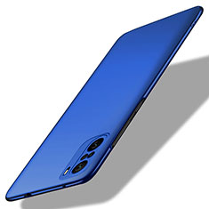 Coque Plastique Rigide Etui Housse Mat YK7 pour Xiaomi Redmi K40 Pro 5G Bleu