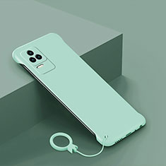 Coque Plastique Rigide Etui Housse Mat YK7 pour Xiaomi Redmi K40S 5G Cyan