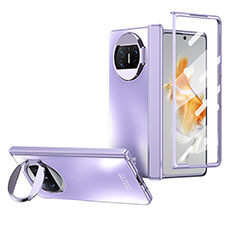 Coque Plastique Rigide Etui Housse Mat ZL1 pour Huawei Mate X5 Violet