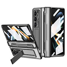 Coque Plastique Rigide Etui Housse Mat ZL6 pour Samsung Galaxy Z Fold5 5G Noir