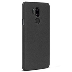 Coque Plastique Rigide Etui Housse Sables Mouvants pour LG G7 Noir