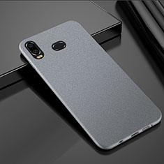 Coque Plastique Rigide Etui Housse Sables Mouvants pour Samsung Galaxy A6s Argent