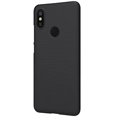 Coque Plastique Rigide Mailles Filet M01 pour Xiaomi Mi 6X Noir