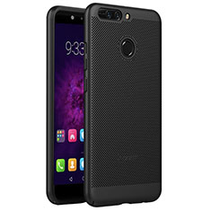 Coque Plastique Rigide Mailles Filet pour Huawei Honor 8 Pro Noir