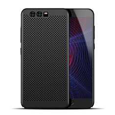 Coque Plastique Rigide Mailles Filet pour Huawei Honor 9 Premium Noir