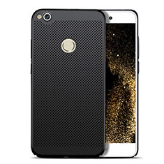 Coque Plastique Rigide Mailles Filet pour Huawei P8 Lite (2017) Noir