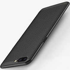 Coque Plastique Rigide Mailles Filet pour OnePlus 5 Noir