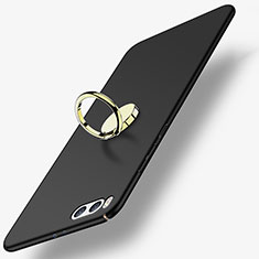 Coque Plastique Rigide Mat avec Support Bague Anneau A02 pour Xiaomi Mi 6 Noir