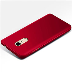 Coque Plastique Rigide Mat M01 pour Xiaomi Redmi Note 4X High Edition Rouge