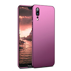 Coque Plastique Rigide Mat M02 pour Huawei P20 Violet