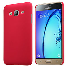 Coque Plastique Rigide Mat M02 pour Samsung Galaxy Amp Prime J320P J320M Rouge