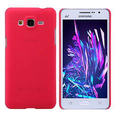 Coque Plastique Rigide Mat M02 pour Samsung Galaxy Grand Prime SM-G530H Rouge