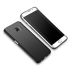 Coque Plastique Rigide Mat M03 pour Samsung Galaxy S6 Edge+ Plus SM-G928F Noir