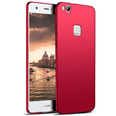 Coque Plastique Rigide Mat M04 pour Huawei Honor 8 Lite Rouge