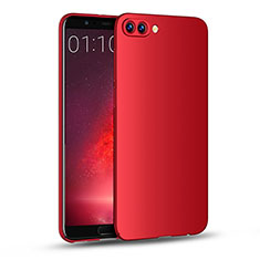 Coque Plastique Rigide Mat M04 pour Huawei Honor V10 Rouge