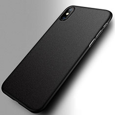 Coque Plastique Rigide Mat M12 pour Apple iPhone Xs Noir