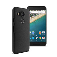 Coque Plastique Rigide Mat pour Google Nexus 5X Noir