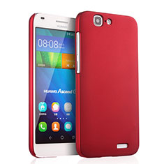 Coque Plastique Rigide Mat pour Huawei Ascend G7 Rouge