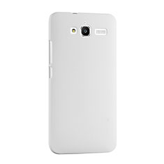 Coque Plastique Rigide Mat pour Huawei Ascend GX1 Blanc