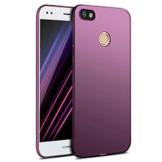 Coque Plastique Rigide Mat pour Huawei Enjoy 7 Violet