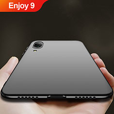 Coque Plastique Rigide Mat pour Huawei Enjoy 9 Noir