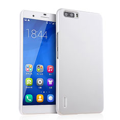 Coque Plastique Rigide Mat pour Huawei Honor 6 Plus Blanc