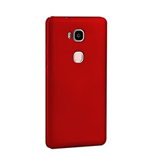 Coque Plastique Rigide Mat pour Huawei Honor X5 Rouge