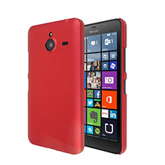 Coque Plastique Rigide Mat pour Microsoft Lumia 640 XL Lte Rouge