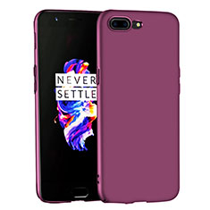 Coque Plastique Rigide Mat pour OnePlus 5 Violet