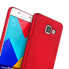 Coque Plastique Rigide Mat pour Samsung Galaxy A5 (2016) SM-A510F Rouge