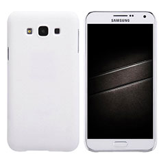 Coque Plastique Rigide Mat pour Samsung Galaxy E7 SM-E700 E7000 Blanc