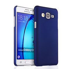Coque Plastique Rigide Mat pour Samsung Galaxy On7 Pro Bleu