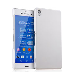 Coque Plastique Rigide Mat pour Sony Xperia Z3 Blanc