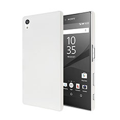 Coque Plastique Rigide Mat pour Sony Xperia Z5 Blanc